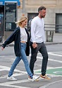 Jennifer Lawrence and boyfriend Cooke Maroney hold hands