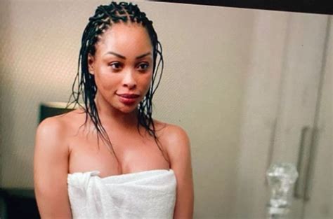actress khanyi mbau admits that isizulu dribbles her in the wife