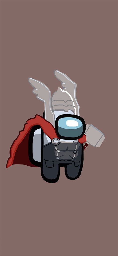 1125x2436 Thor Among Us Minimal 5k Iphone Xsiphone 10iphone X Hd 4k