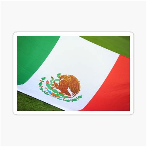 Mexican Flag Sticker For Sale By Stuwdamdorp Redbubble