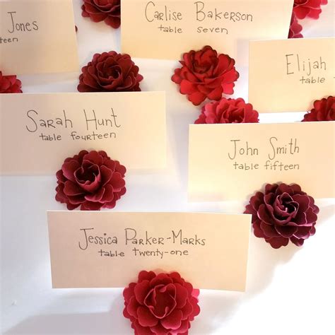 These Are The Perfect Place Card Holders Place Card Holders Flower
