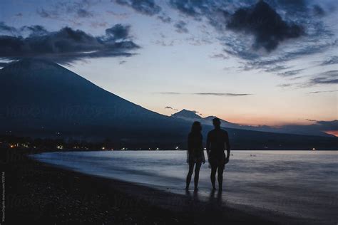 Couple Walking On The Beach At Night By Mauro Grigollo Beach Wanderlust