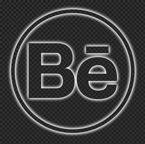 Hd Round Black And White Behance Be Logo Icon Sign Symbol Png Citypng