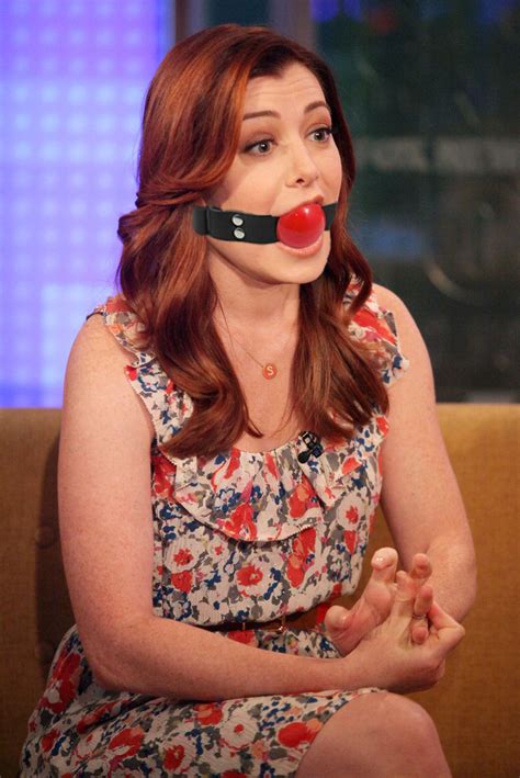 Alyson Hannigan Ball Gagged Manip By Sexyasbits On Deviantart