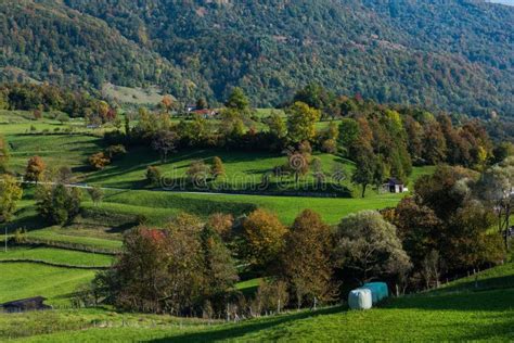 Rolling Hills In Rural Slovenia Stock Image Image Of Mountain Season