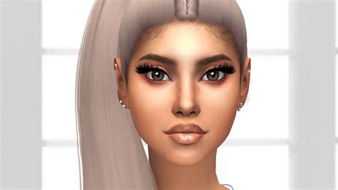 Sims CC Thick Eyelashes Designs Maxis Match