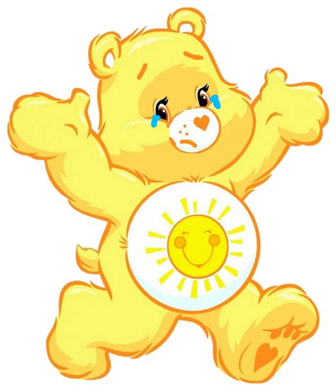 Care Bears Funshine Bear Sad Pose 2d By Joshuat1306 On Deviantart
