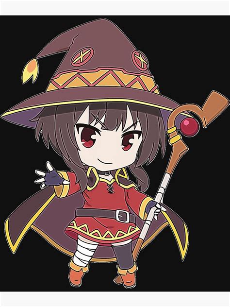 Megumin Chibi Classic Poster For Sale By Penelopenorris Redbubble