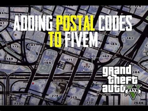 Postal Code Map Fivem Fodisrael