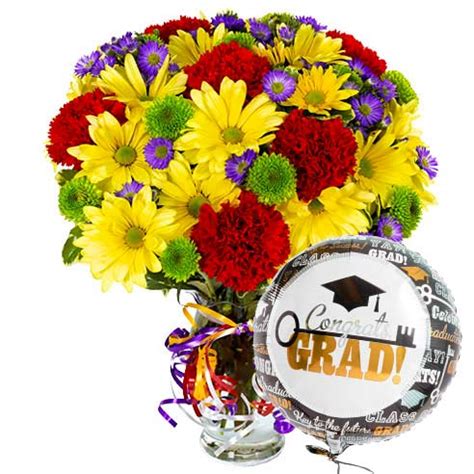 It is a culmination of years of hard you should definitely buy flowers for graduation. Graduation Balloons And Flowers at Send Flowers
