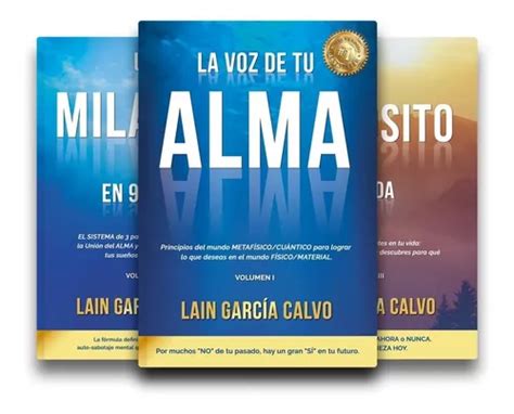 Trilogía La Voz De Tu Alma 3 Libros Lain Garcia Calvo