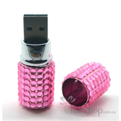 Pink Colour Cool Jewelry Designer Usb Flash Drive 4gb
