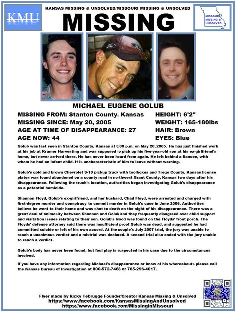 Missing Persons Kansas Missing And Unsolved