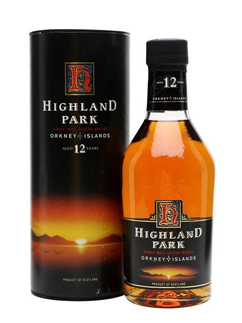 Highland Park 12 Year Old Bot1990s Scotch Whisky The Whisky Exchange