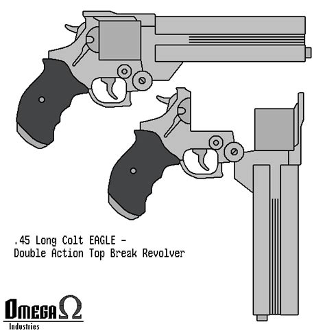 Hypothetical Modern Top Break Revolver Split From Semiautomatic Double