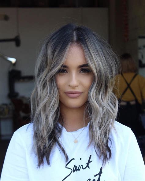 50 Cute Long Layered Haircuts With Bangs 2019 Ash Blonde Hair