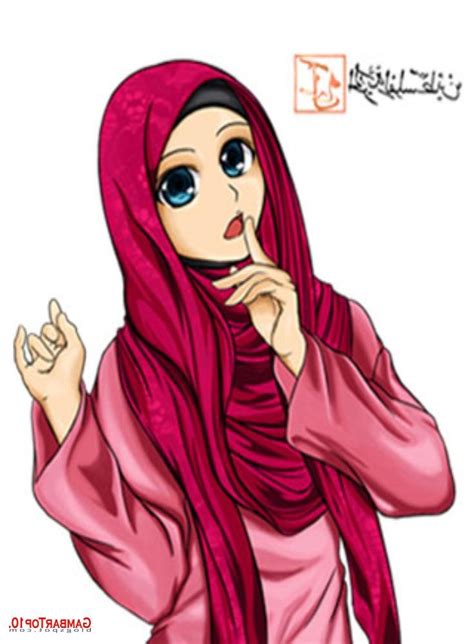 Inspirasi Muslimah Kartun Cantik 9ddf 10 Gambar Kartun Muslimah Ragam