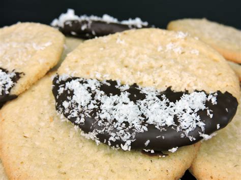 Galletas de coco y chocolate