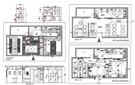 Office Interior Project Design For Autocad File Cadbull