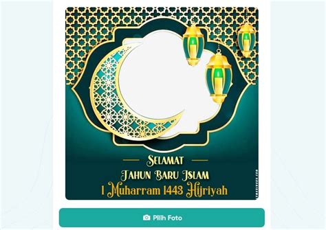 Link Twibbon Peringatan Tahun Baru Islam 1 Muharram 1443 H Lengkap