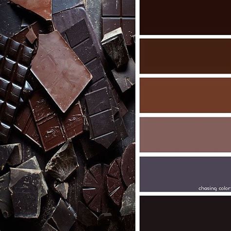 Shades Of Chocolate Color Palette Design Color Pallets Pantone Color