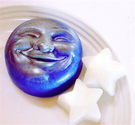 Soap Blue Moon And Stars Scented In Juniper Breeze Vegetable Based