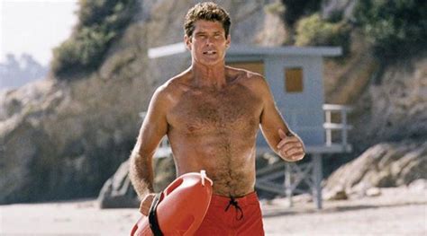 The Buoy Rescue Red Of Mitch Buchannon David Hasselhoff In Baywatch Spotern