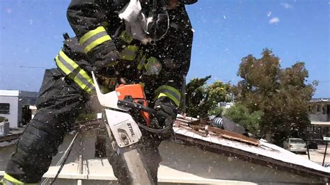Roof Ventilation With Chainsaw Youtube
