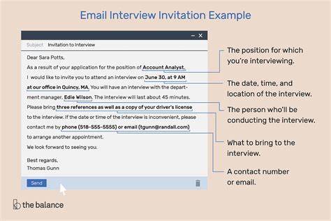 I'm going to make an apointment with my supervisor. Interview Invitation Email and Response Examples