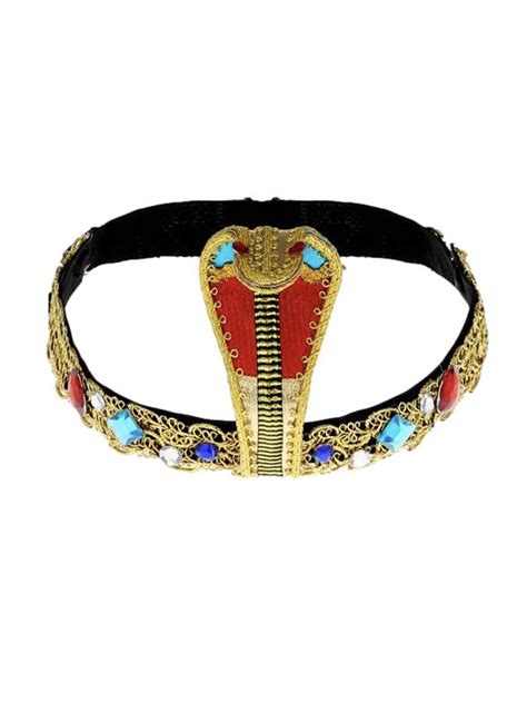 Egyptian Cleopatra Snake Headband An Egyptian Goddess