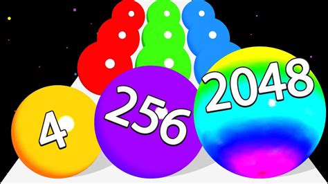 2048 Ball Ball Run 2048 ♾️ All Level Gameplays Youtube