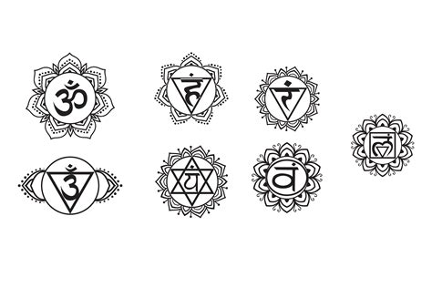 Chakra Mandala Sign Symbol Graphic By Anomalibisu · Creative Fabrica
