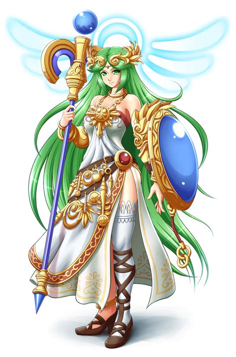 Palutena Super Smash Bros And More Drawn By Mazume Danbooru