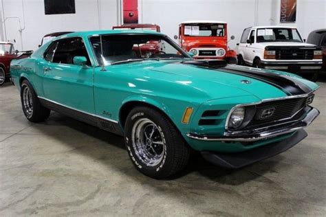 1970 Ford Mustang Mach 1 33242 Miles Grabber Green Coupe 351cid V8