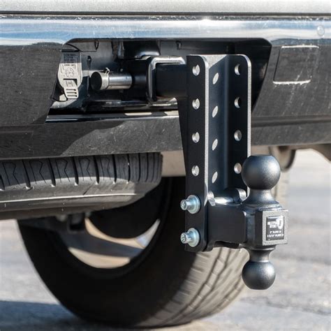 Bulletproof Hitches 2 Ball Mount For 2 Hitch 8 14 Drop 8 34