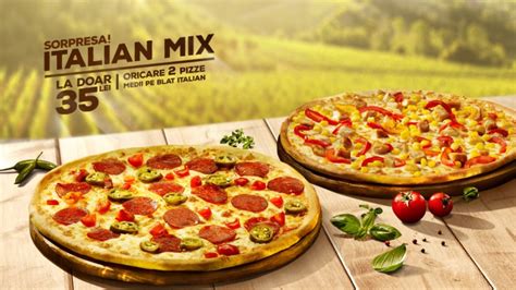 Heaps of delicious pizzas to choose from. Oferta Italian Mix de la Pizza Hut Delivery aduce pofta de ...