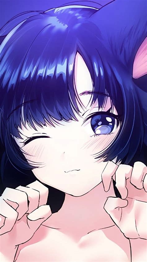 anime neko girl wallpapers top free anime neko girl backgrounds wallpaperaccess