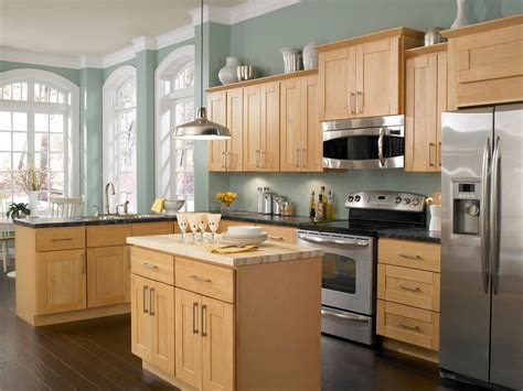 Kitchen Paint Colors With Maple Cabinets Home Furniture Design
