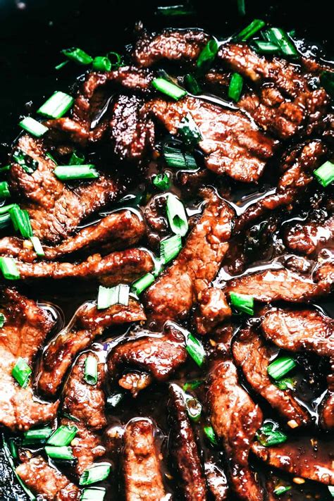 Mongolian cuisine is divided into dairy and meat food. Super Easy Mongolian Beef (Tastes Just like P.F. Changs!) | The Recipe Critic