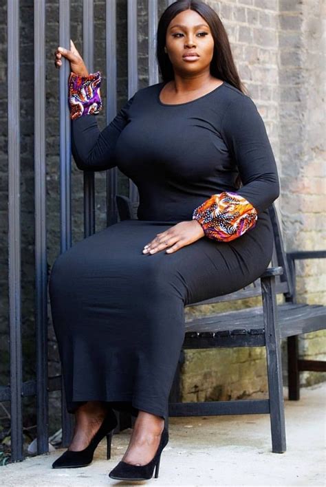 Olakemi Full Figured Women Female Models Curves Capri Pants