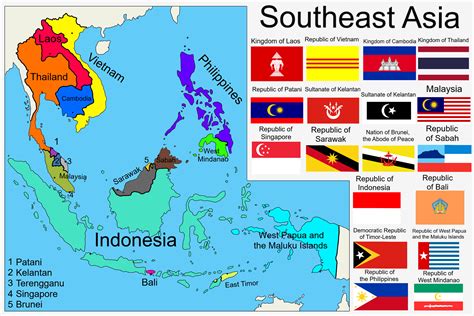 Southeast Asia Use Timeline Imaginarymaps