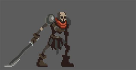 artstation skeleton warrior sven thole pixel art pixel art my xxx hot girl