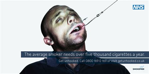 Persuasion And Influence Nhs Hooked Anti Smoking Campaign