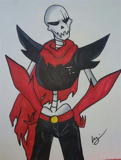 Ink!sans fight v0.39 new version of ink!sans fight author: Underfell drawing papyrus | Undertale Amino