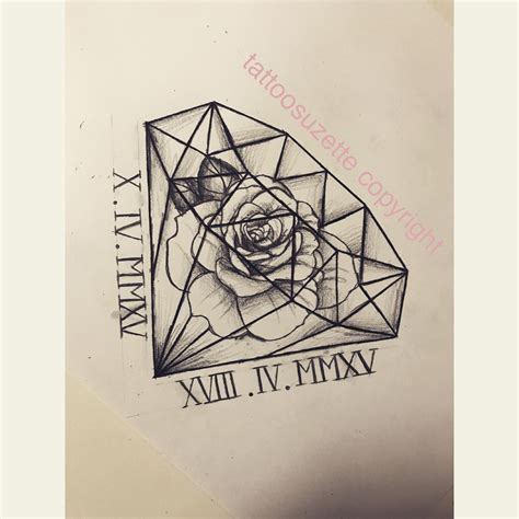 We did not find results for: rose diamond tattoo design | Diamant tatouage, Tatouage diamand