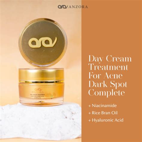 Jual Anzora Day Cream Treatment For Acne Dark Spot Complete Day