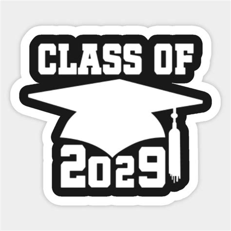 Back To School Class Of 2029 T Shirt Graduation Hat Logo Thanksgiving