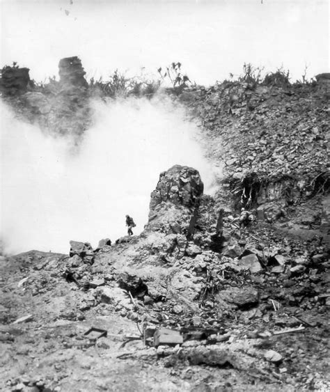 Marines Fighting Japanese In Caves On Iwo Jima World War Photos