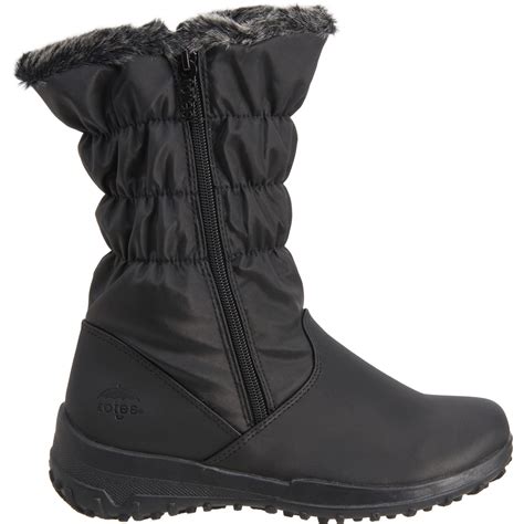 Totes Double Side Zip Snow Boots For Women Save