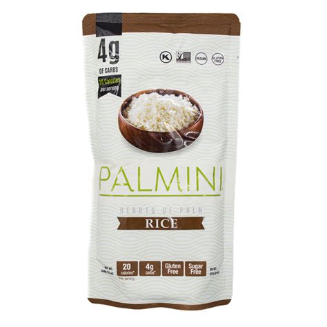 Palmini Hearts Of Palm Keto Low Carb Rice 75g From Palmini Motatos